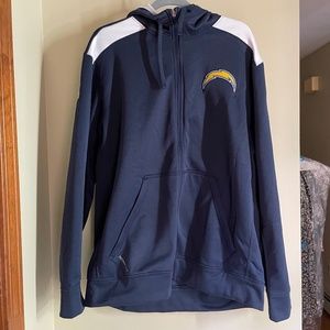 *LIKE NEW* Nike NFL Chargers Fleece Zip Up
